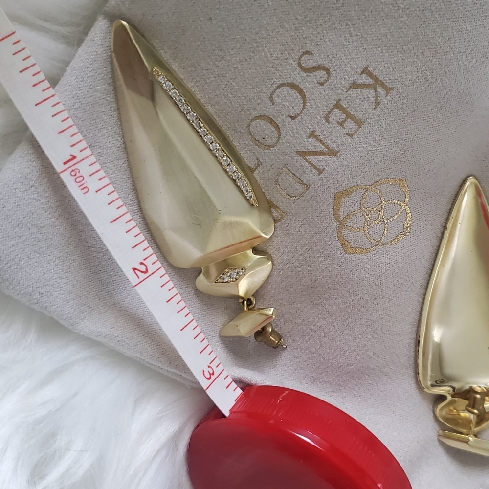 Kendra Scott gold earrings! - Picture 3 of 3